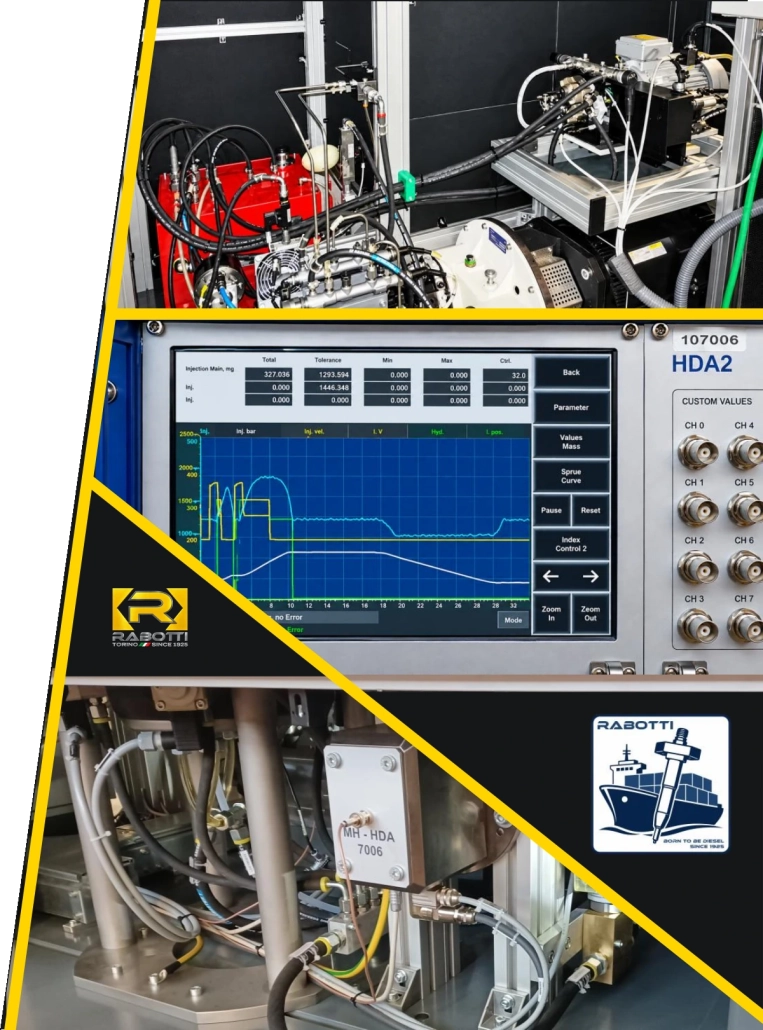 LDE100: Prüfanlage, HDA-Analysator und Prüfstandskreisläufe LDE100: Prüfanlage, HDA-Analysator und Prüfstandskreisläufe